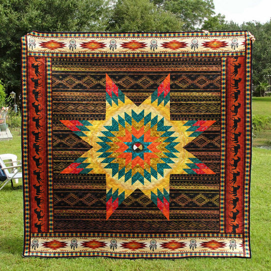 Native American Star Quilt Blanket TN070401D