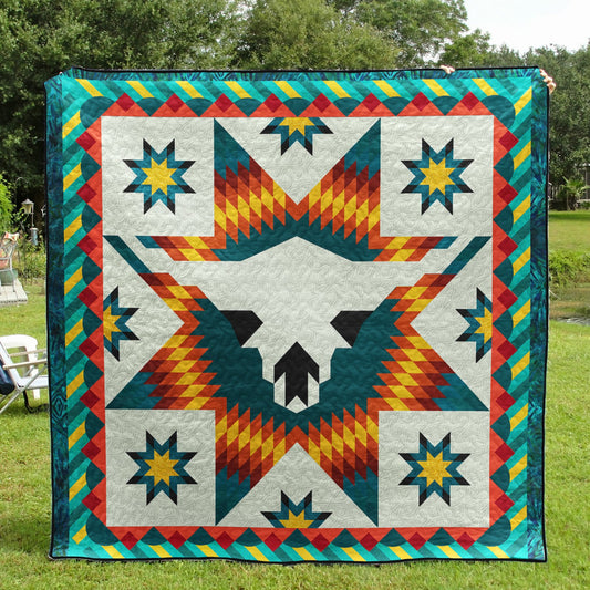 Native American Quilt Blanket HN24022306BL