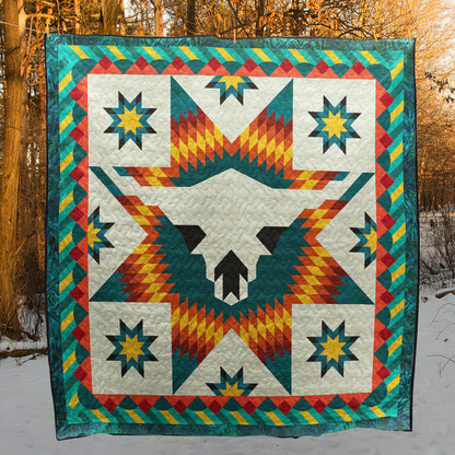 Native American Quilt Blanket HN24022306BL