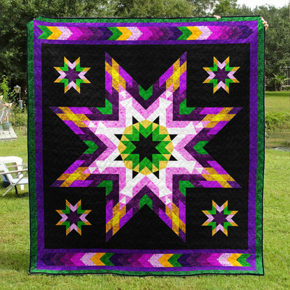 Native American Inspired Star Art Quilt TL04082303BL