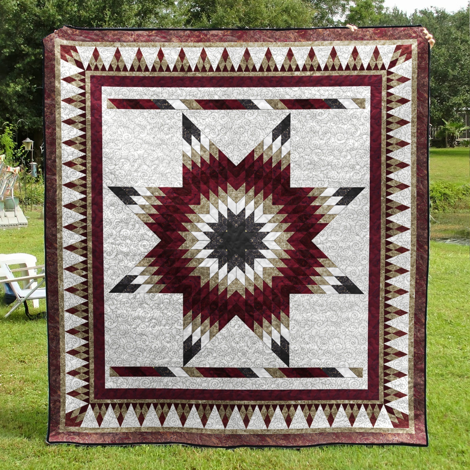 Native American Star Quilt Blanket TL02032301BL – Charming Favor