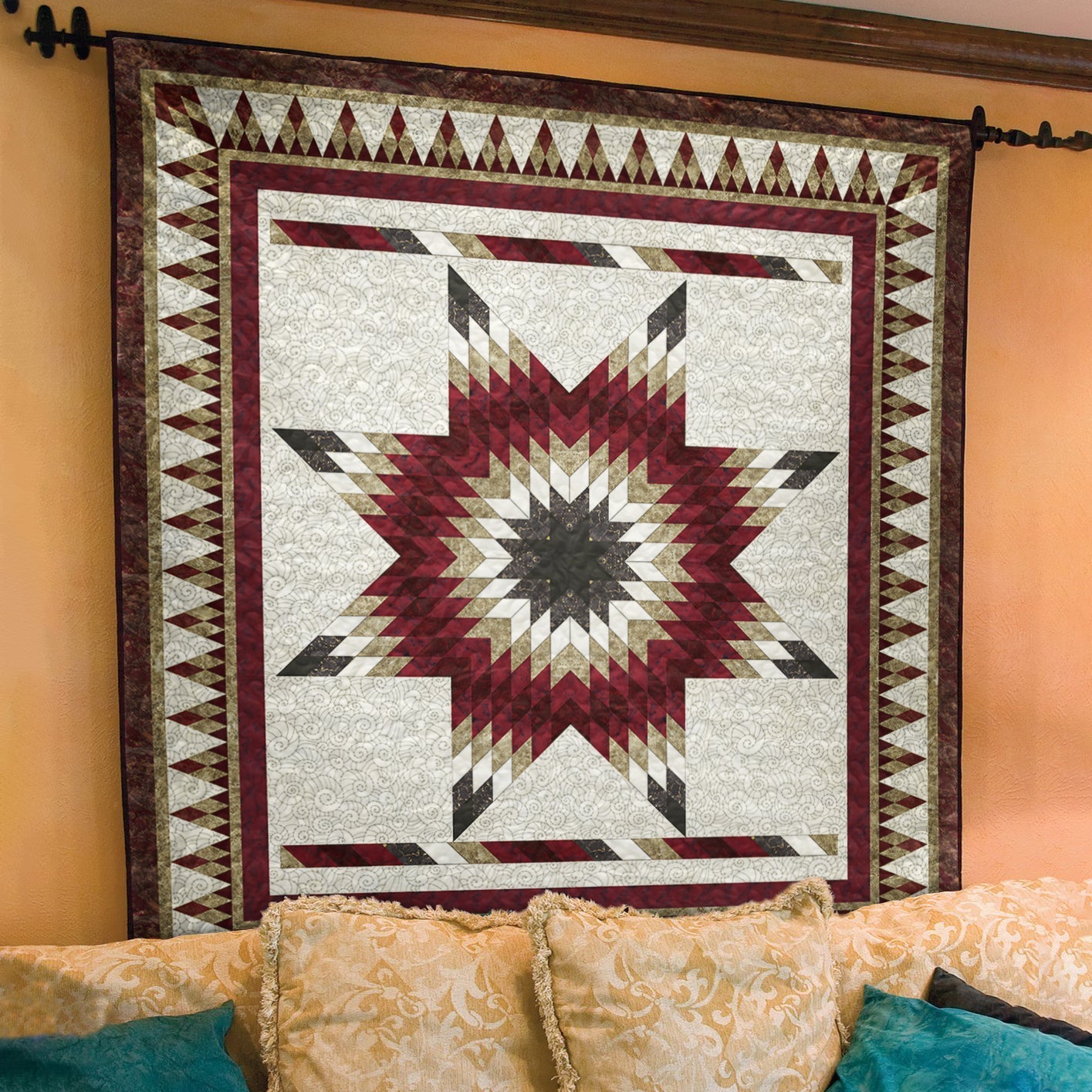 Native American Star Quilt Blanket TL02032301BL