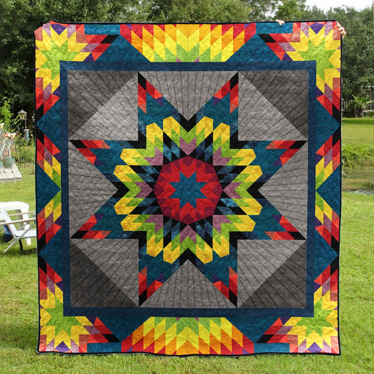 Native American Star Quilt Blanket TL02032302BL