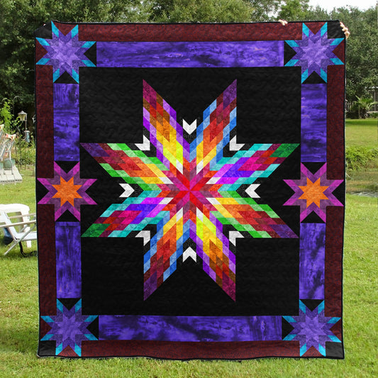 Native American Star Quilt Blanket TL01032302BL