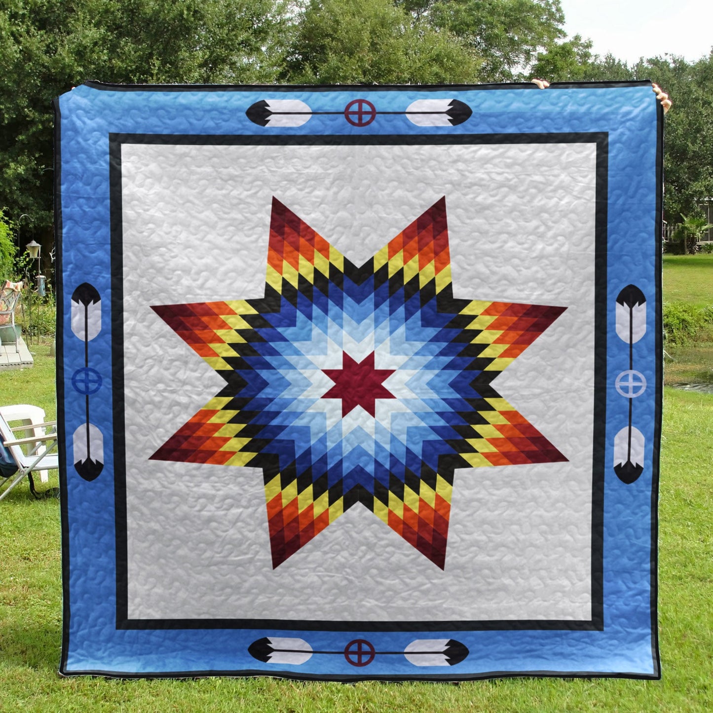 Native American TD2709509 Quilt Blanket