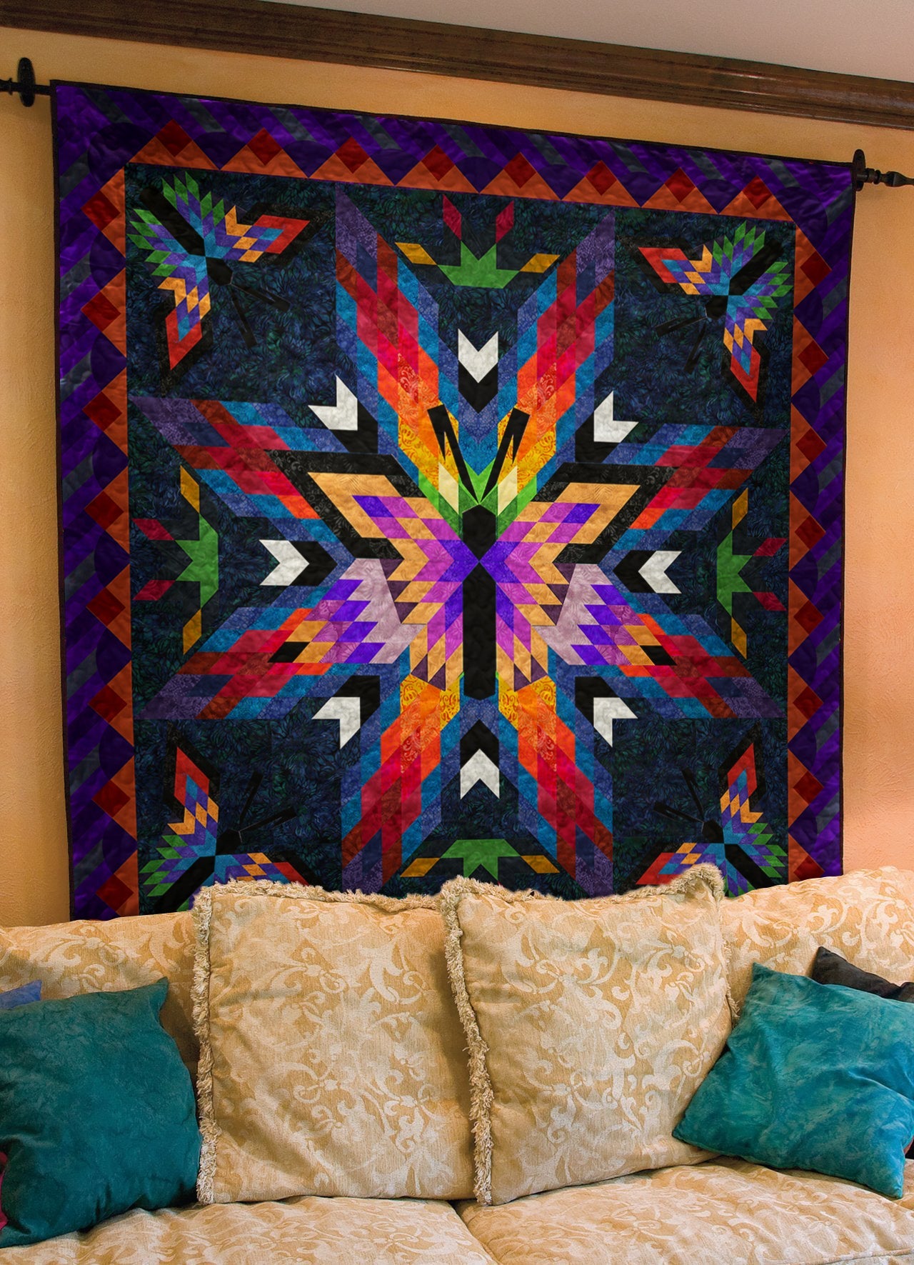 Native American Butterfly Quilt Blanket TL211002Y