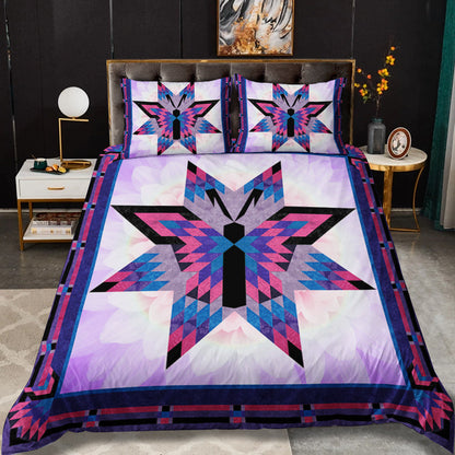Native American Inspired Butterfly Duvet Cover Bedding Sets TL310501YB