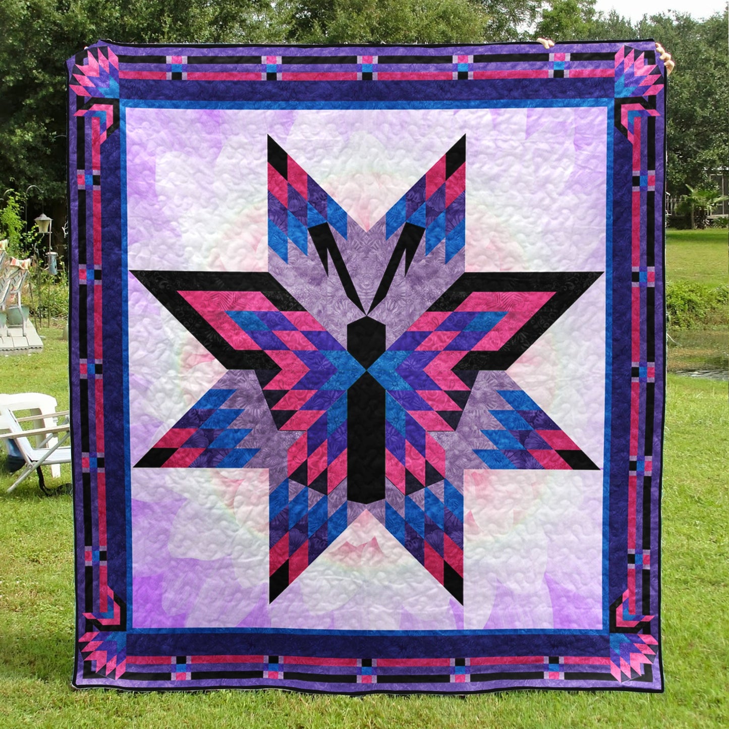 Native American Inspired Butterfly Art Quilt TL310501Y