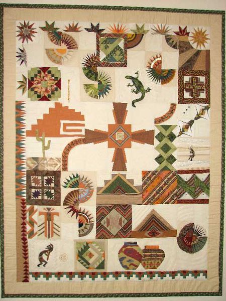 Native American CLA1410452Q Quilt Blanket