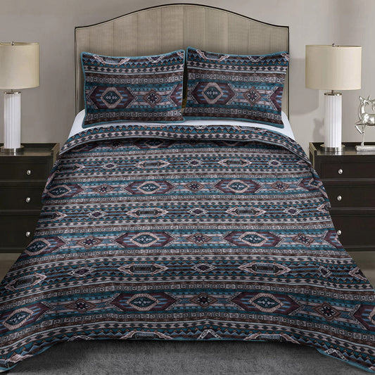 Native American Inspired CLA2809303B Quilt Bedding Set