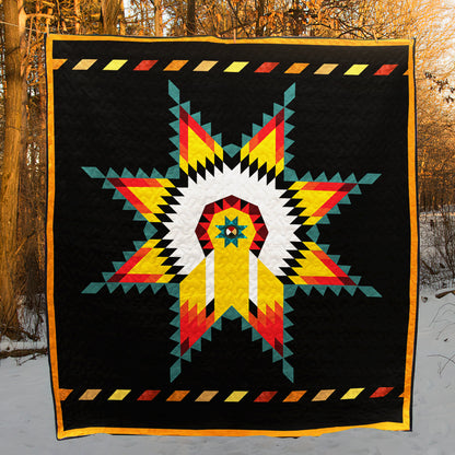 Native American Inspired CLM1910088Q Art Quilt