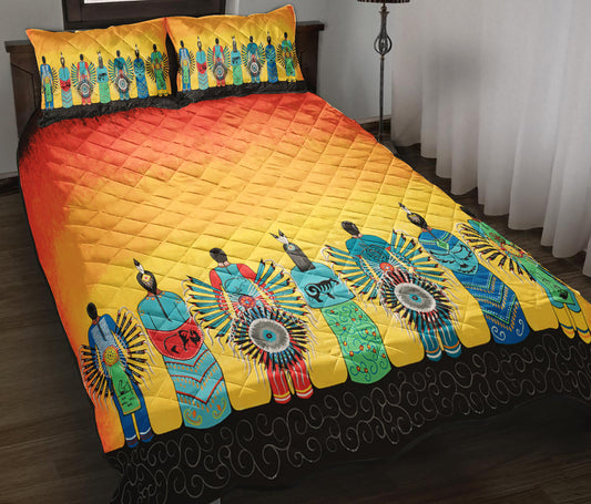 Native American Dance Quilt Bedding Set TL070907