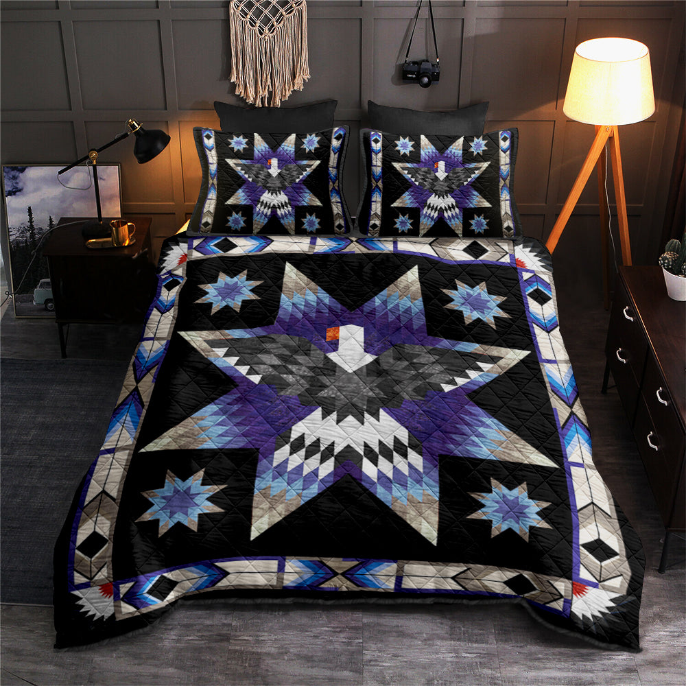 Native American Inspired Eagle Quilt Bed Sheet TL270510Y