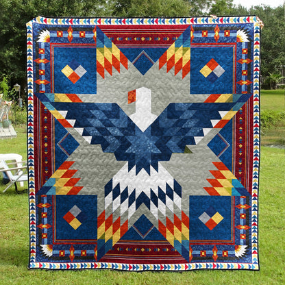 Native American Inspired Eagle Art Quilt HN310501M