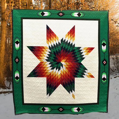 Native American Inspired Star Art Quilt HM03082303BL