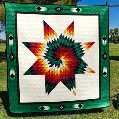 Native American Inspired Star Art Quilt HM03082303BL