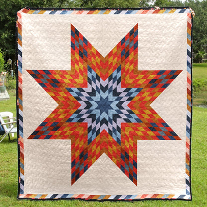 Native American Inspired Star Art Quilt HM03082304BL
