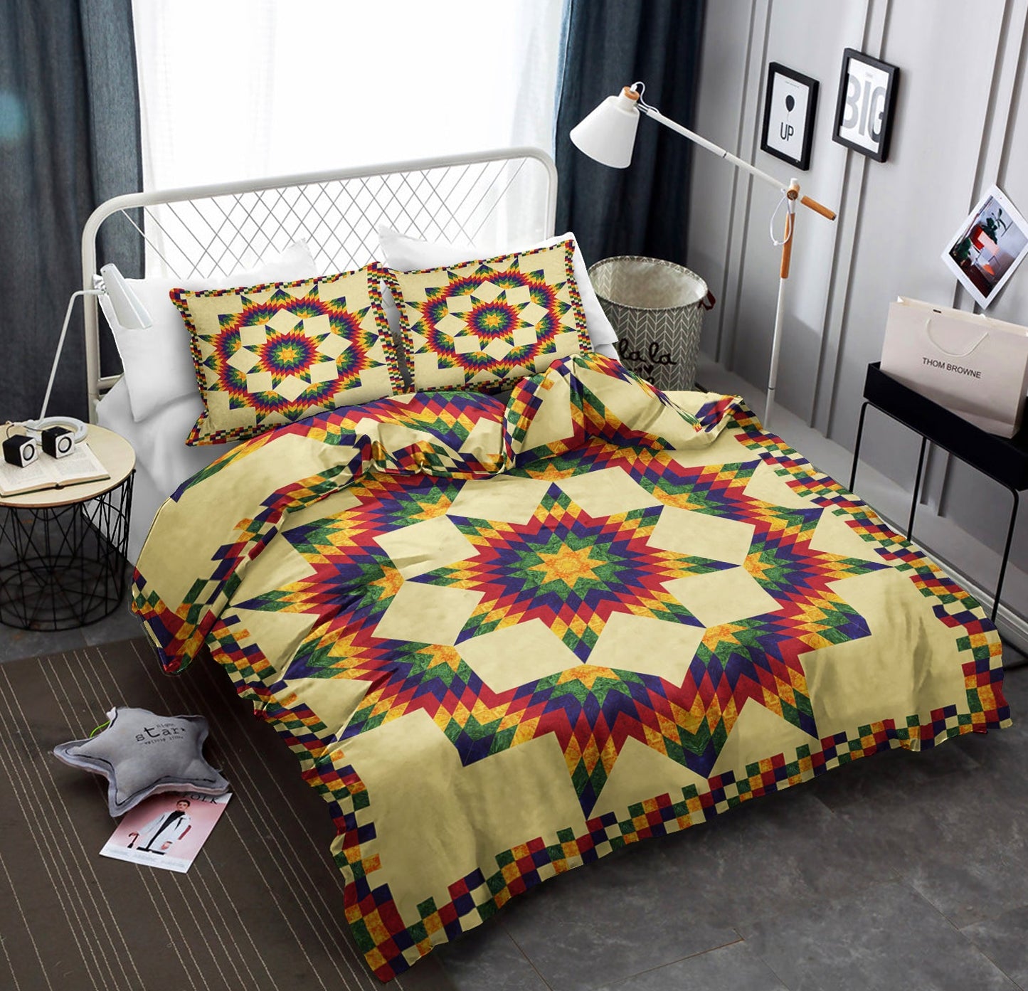 Native American Lakota Star Bedding Sets HN280502MB