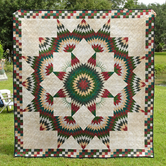 Native American Lakota Star Quilt Blanket TL230505Y