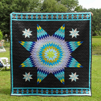 Native American Lone Star Quilt Blanket TN270503D