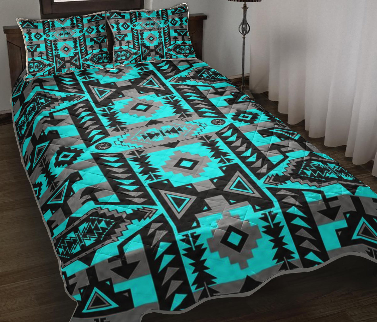 Native American Moutain Quilt Bedding Set TL240907