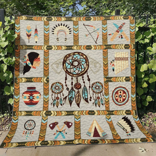 Native American NT130732 Quilt Blanket