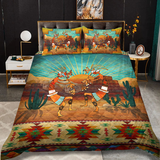 Native American Inspired Quilt Bedding Set HM0909009