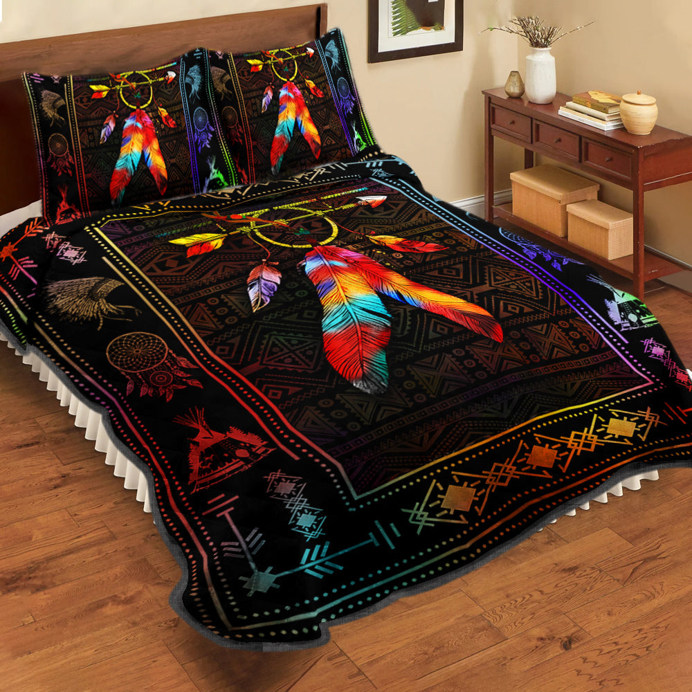 Native American Inspired Quilt Bedding Set TL041011