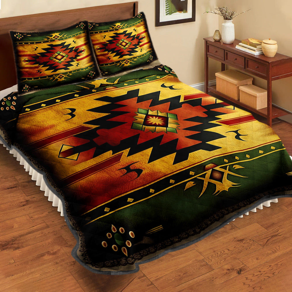 Native American Inspired Quilt Bedding Set TL070911