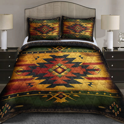 Native American Inspired Quilt Bedding Set TL070911