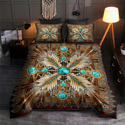 Native American Inspired Quilt Bedding Set TL080917