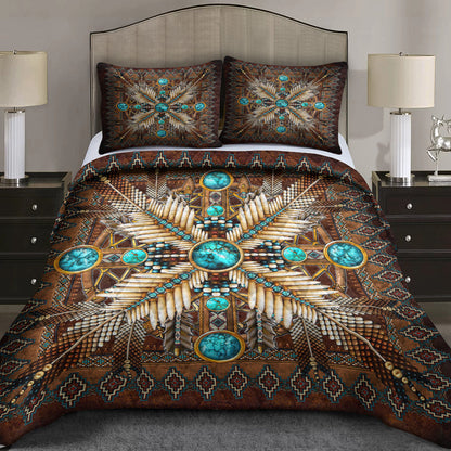 Native American Inspired Quilt Bedding Set TL080917