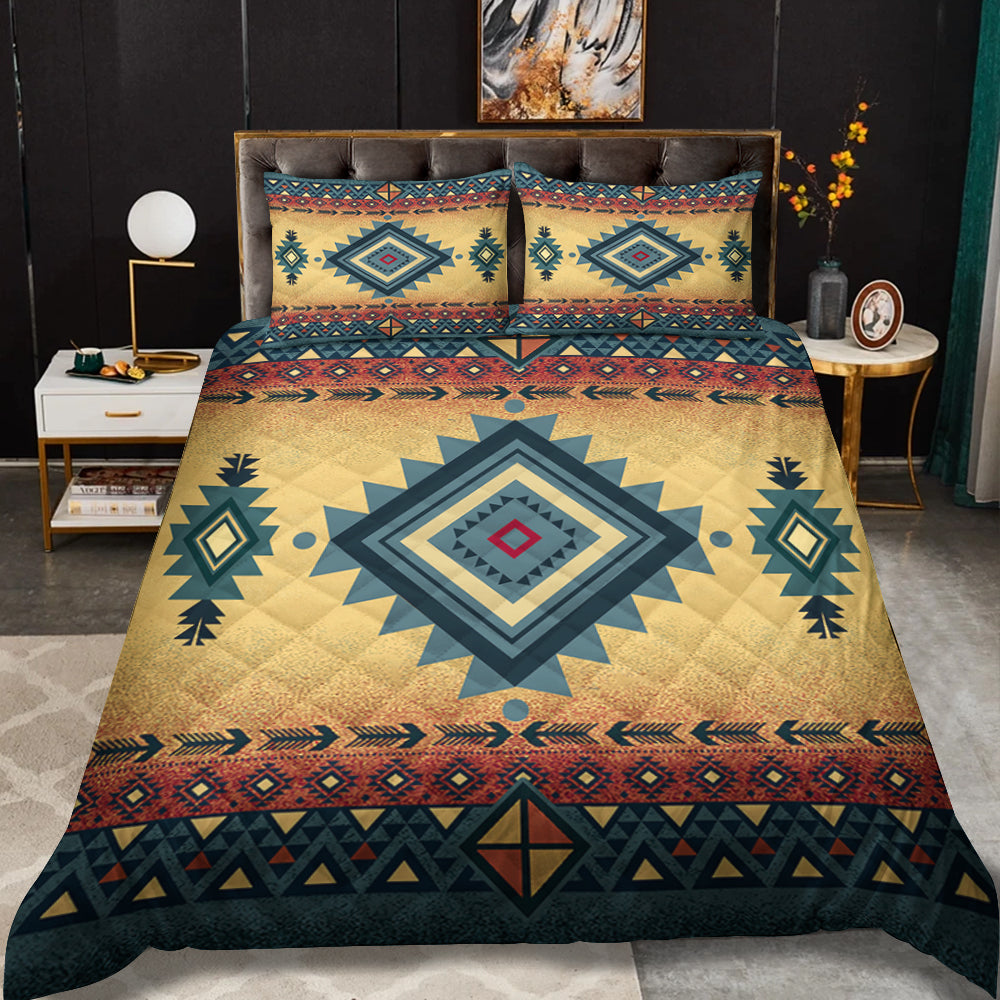 Native American Inspired Quilt Bedding Set TL080919