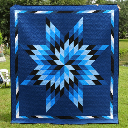 Native American Inspired Star Art Quilt HM02082301BL