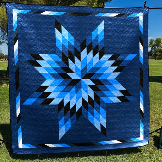 Native American Inspired Star Art Quilt HM02082301BL