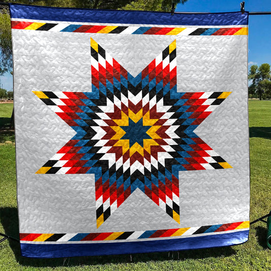 Native American Inspired Star Art Quilt HM02082303BL