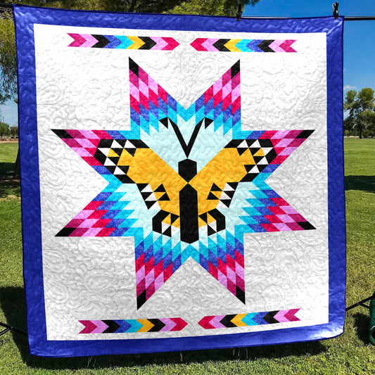 Native American Inspired Star Art Quilt HM02082304BL