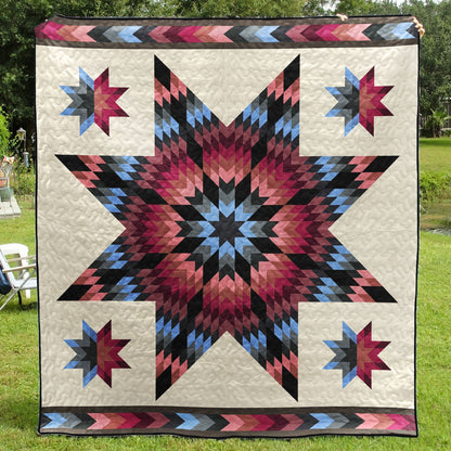 Native American Inspired Star Art Quilt HM11082301BL