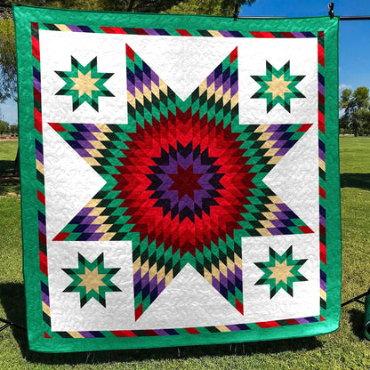 Native American Inspired Star Art Quilt HM04082302BL