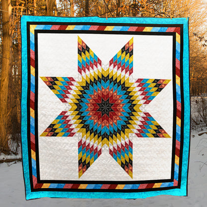 Native American Inspired Star Art Quilt HM28072303BL