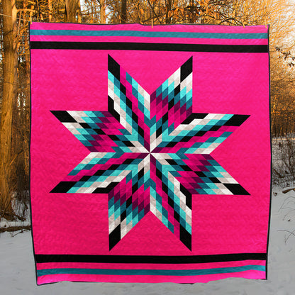 Native American Inspired Star Art Quilt HM11082303BL