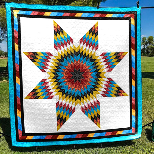 Native American Inspired Star Art Quilt HM28072303BL