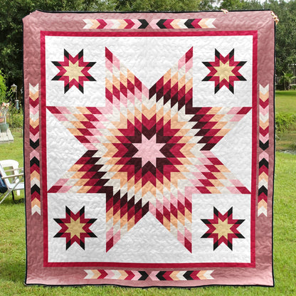 Native American Inspired Star Art Quilt HM04082305BL
