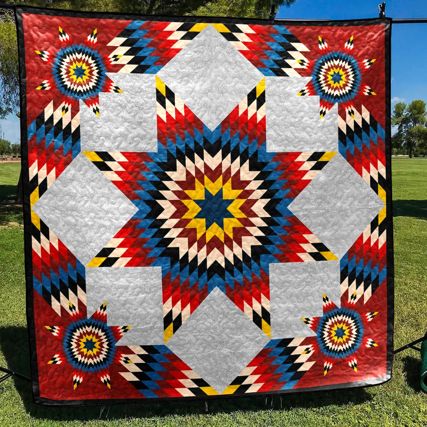 Native American Inspired Star Art Quilt HM31072303BL