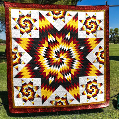 Native American Inspired Star Art Quilt HM01082301BL