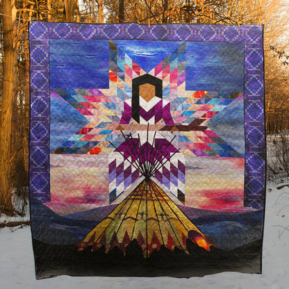 Native American Inspired Art Quilt TL080403Y