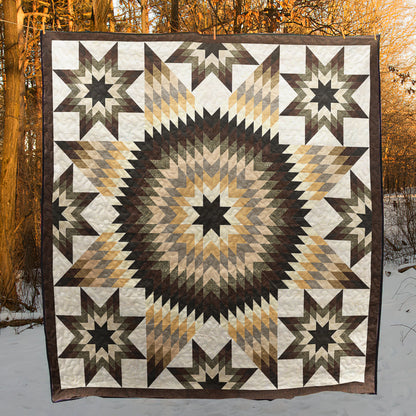 Native American Star Quilt Blanket HN230511M