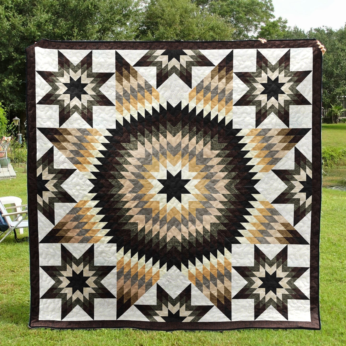 Native American Star Quilt Blanket HN230511M