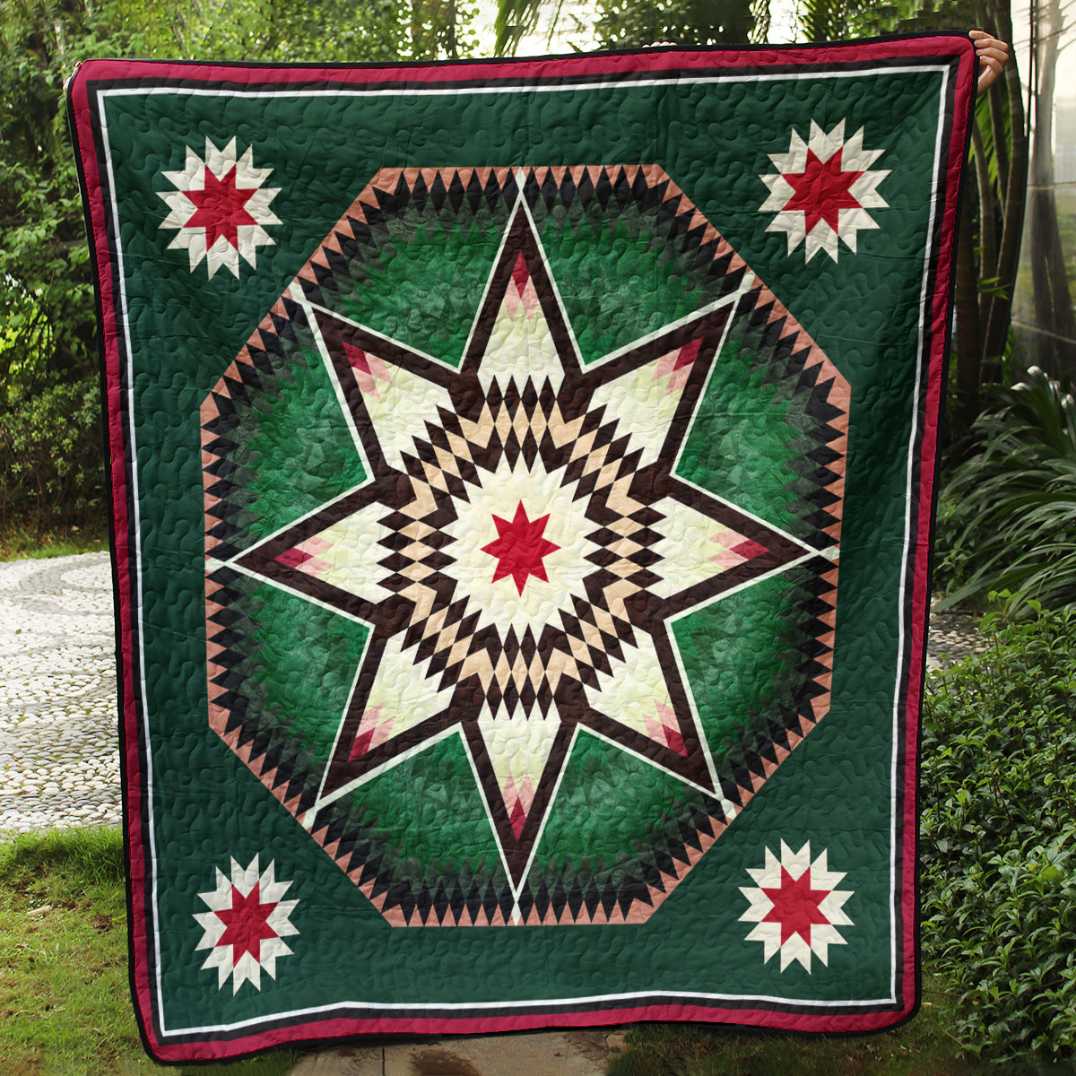 Native American Star Quilt Blanket MT230502D