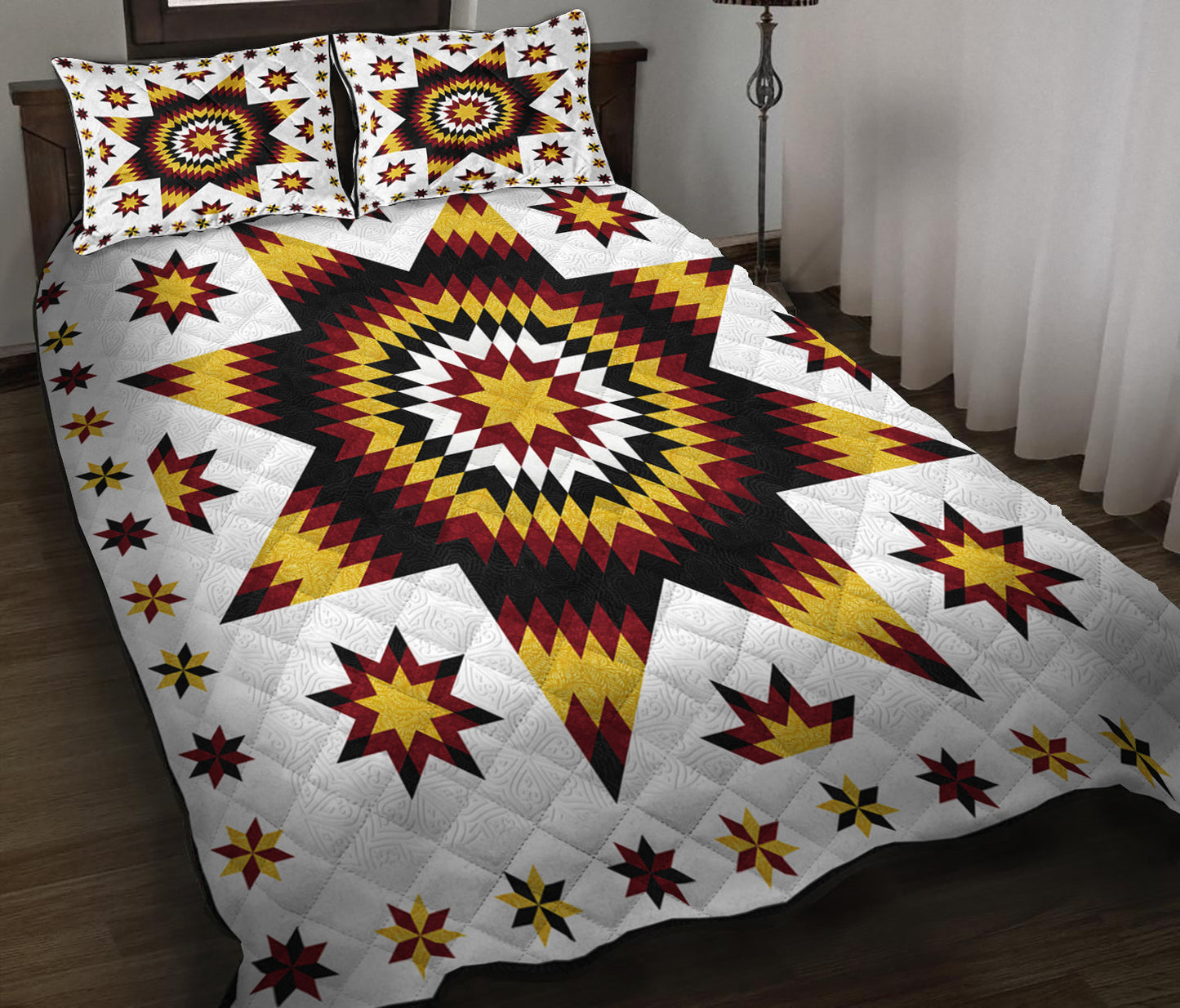 Native American Star Quilt Bedding Set HN300503MBS